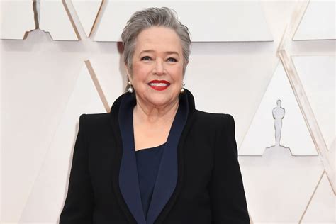 Kathy Bates likes not having breasts after cancer